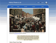 Tablet Screenshot of history-pieces.co.uk